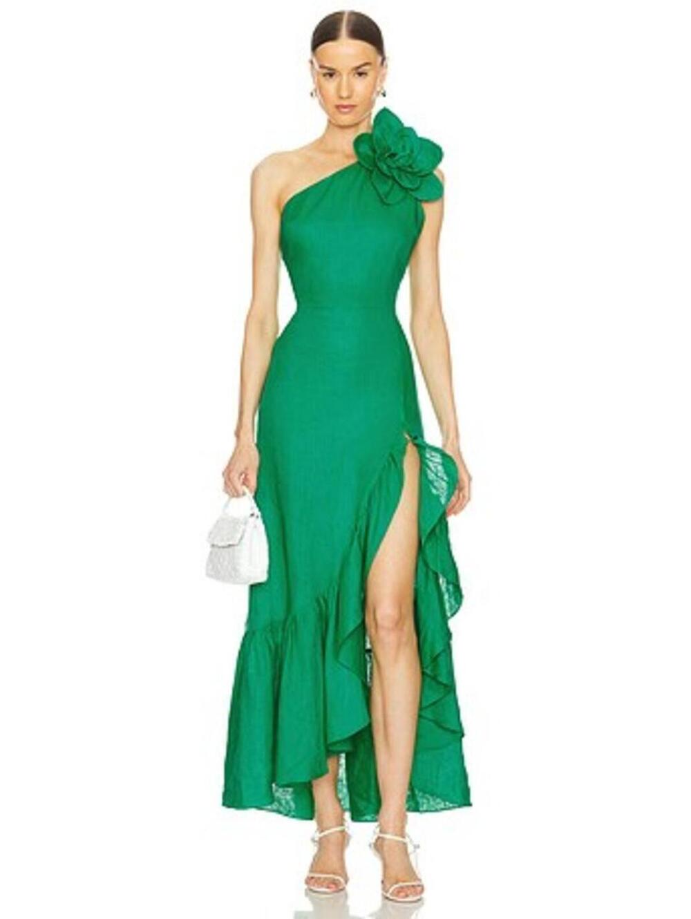 YUMI KIM Rocky Dress in Linen Green nwot